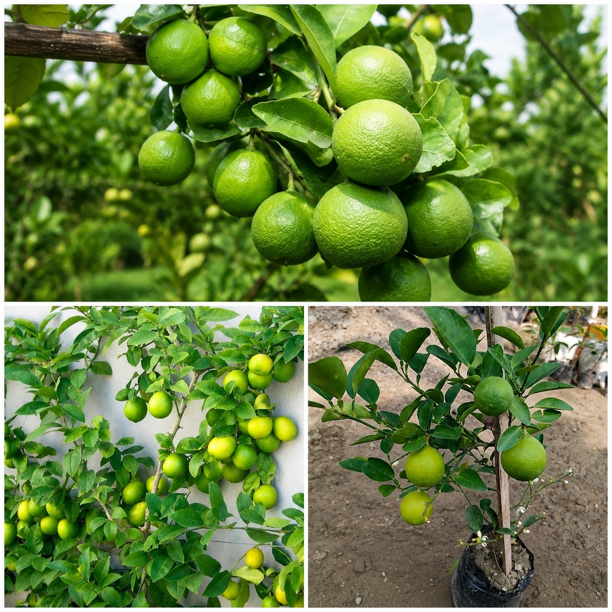 Kolkata Pati Lemon Plant – Baramasi Juicy Lemon Variety