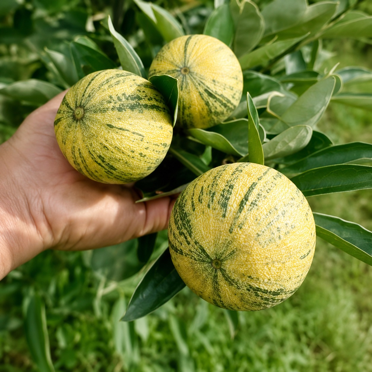 Variegated Mosambi Plant – Premium Striped Sweet Lime Fruit Plant