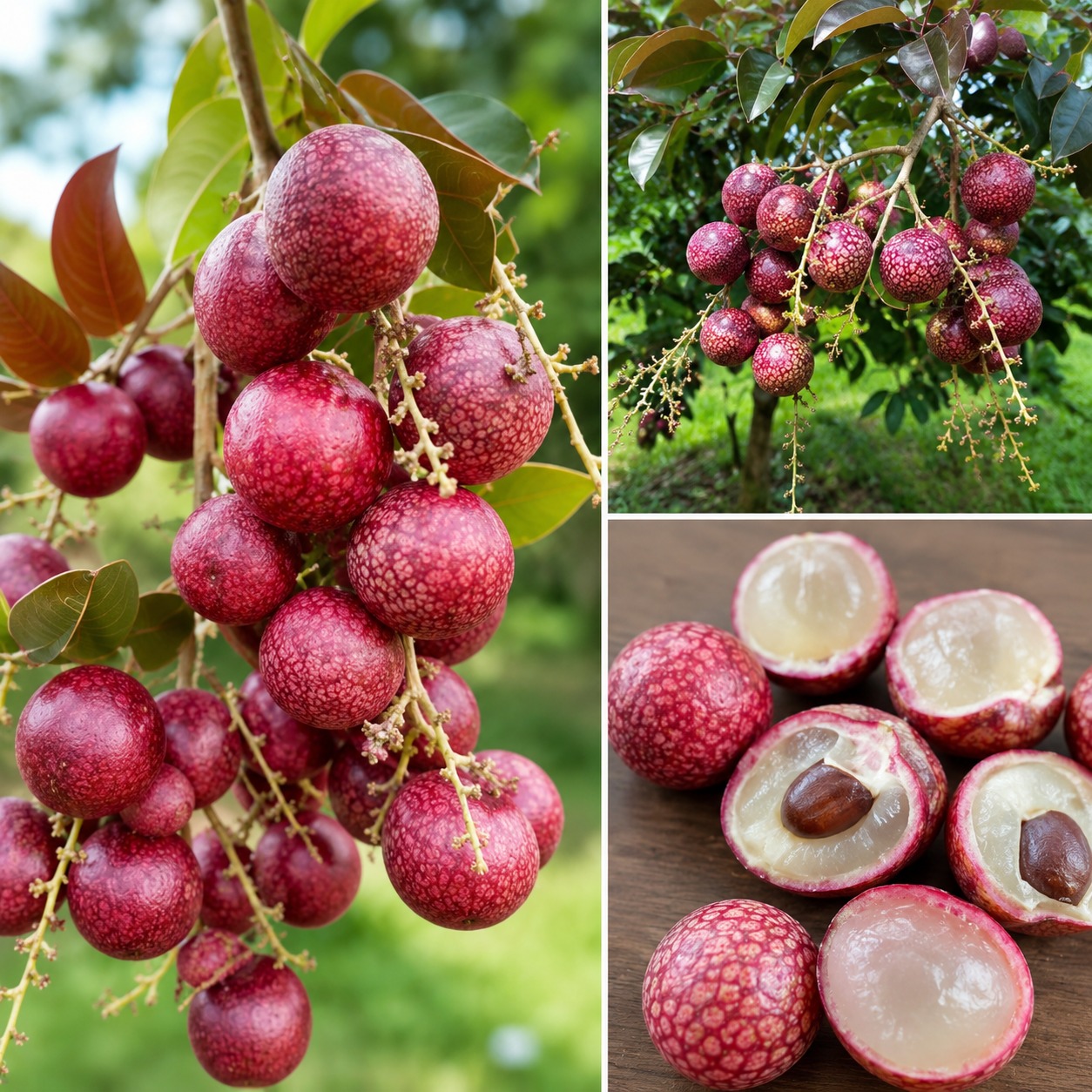 Red Crystal Longan Plant – Premium Ruby Exotic Longan Variety