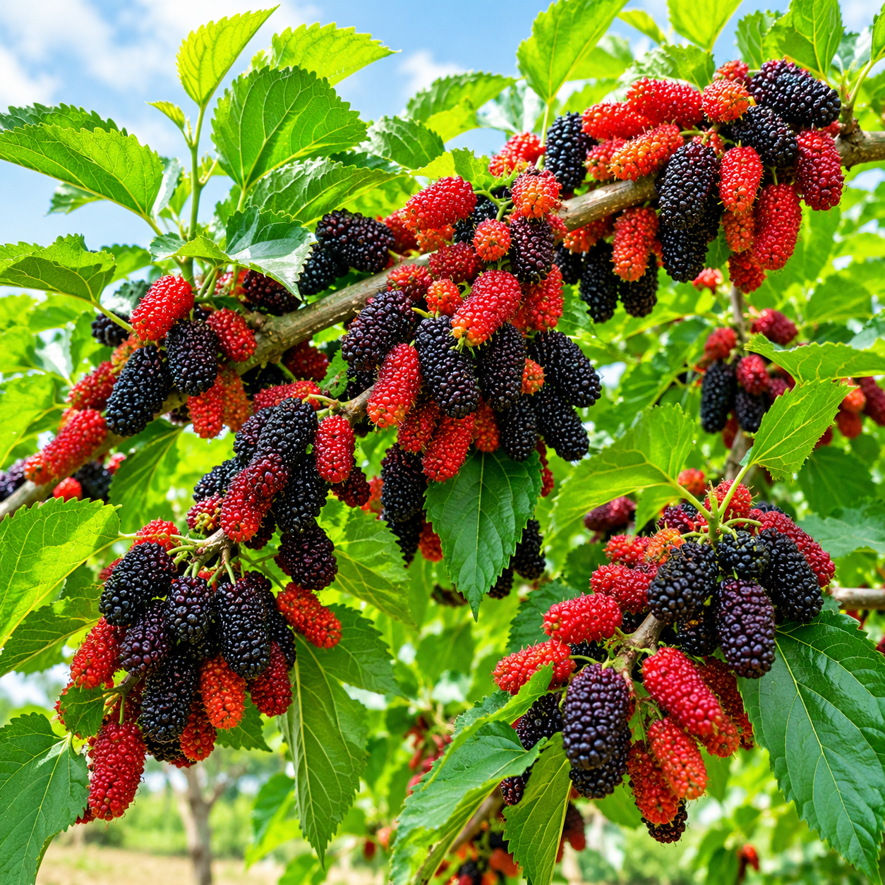 Chiang Mai 60 Mulberry – Heavy Fruiting Thai Variety for Terrace Garden