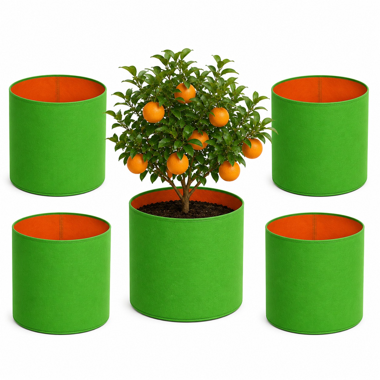 HDPE Grow Bag 15×15 Inch – (260 GSM)