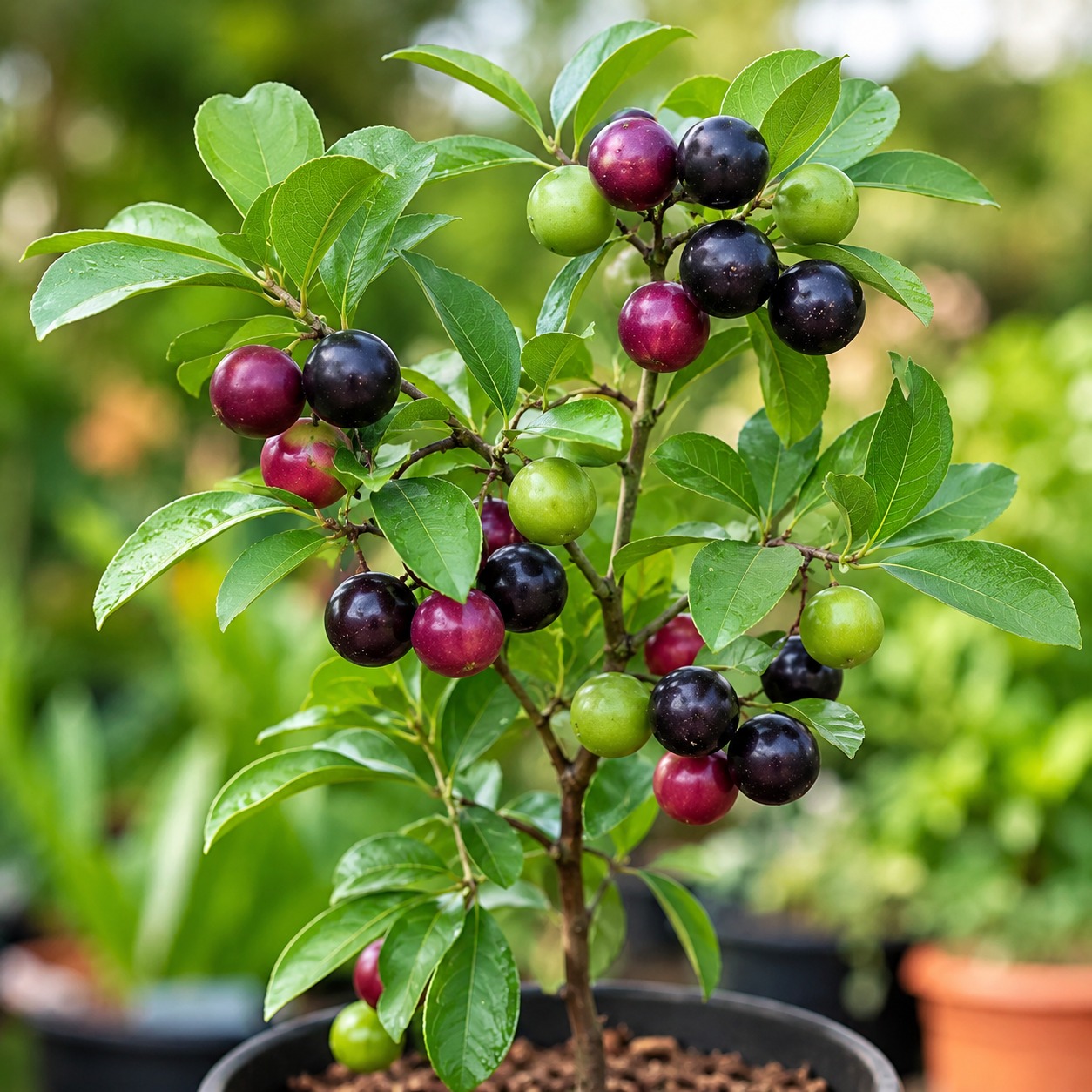 Manila Cherry Plant – Exotic Tennis Ball Cherry Fruit Plant