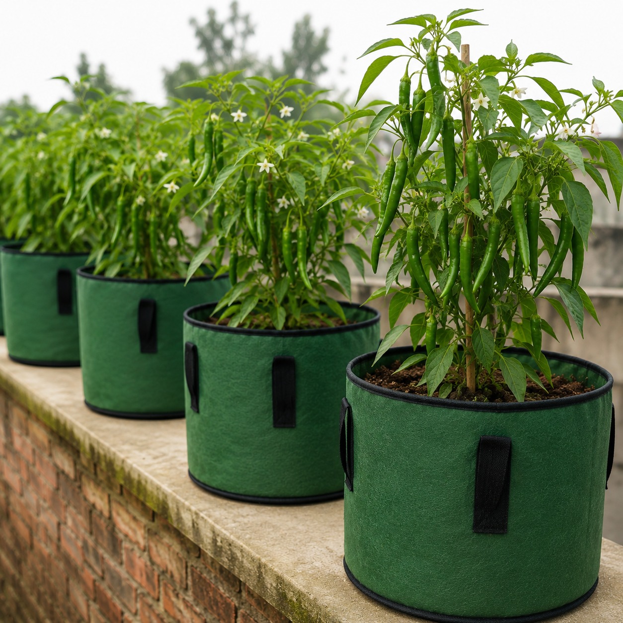 Green Chilli Seeds – High Germination Hybrid Mirch Seeds for Home Gardening