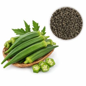 Bhindi Seeds (Okra / Lady Finger Seeds) – High Germination Hybrid Vegetable Seeds