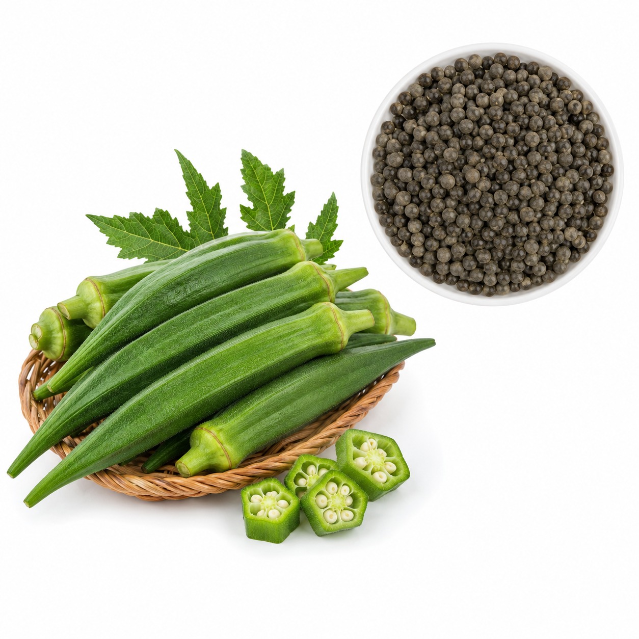 Bhindi Seeds (Okra / Lady Finger Seeds) – High Germination Hybrid Vegetable Seeds