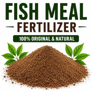 Fish Meal Organic Fertilizer – High Nitrogen & Phosphorus Plant Growth Booster