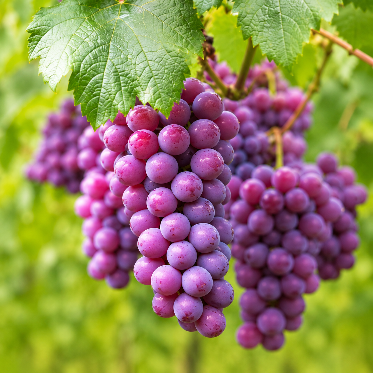Pusa Purple Seedless Grape Plant – Premium Seedless Sweet Grapes | High Yield Variety | Terrace & Garden Suitable