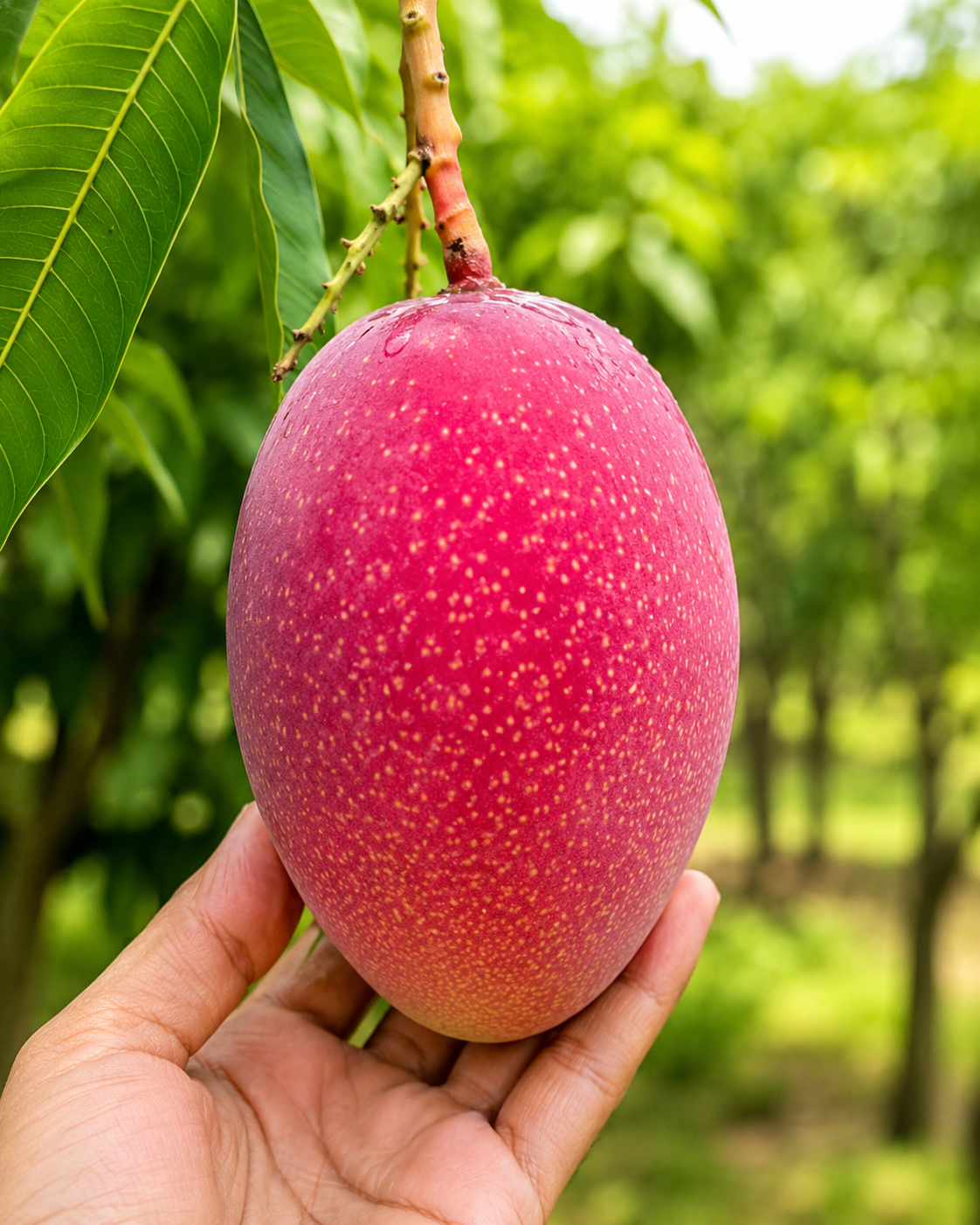 Original Miyazaki Mango Plant – Egg of the Sun Japanese Mango | Premium Red Exotic Mango Variety