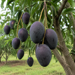 Kasturi Black Mango Plant – Premium Exotic Dark Mango Variety | Sweet Aromatic Grafted Mango Plant