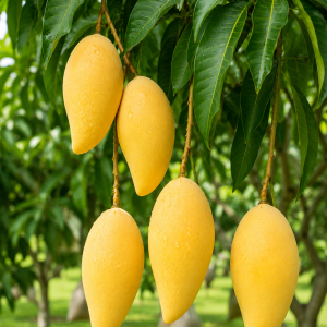 Nam Dok Mai Golden (Nam Dok Mai Si Thong) – Premium Thai Golden Mango Variety | Sweet Fiberless Mango