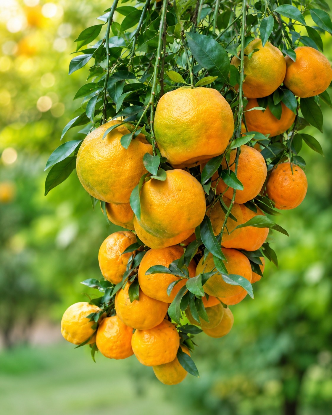 Nagpuri Santra Orange Plant – Premium GI Tagged Sweet & Juicy Mandarin Variety for Home Gardening