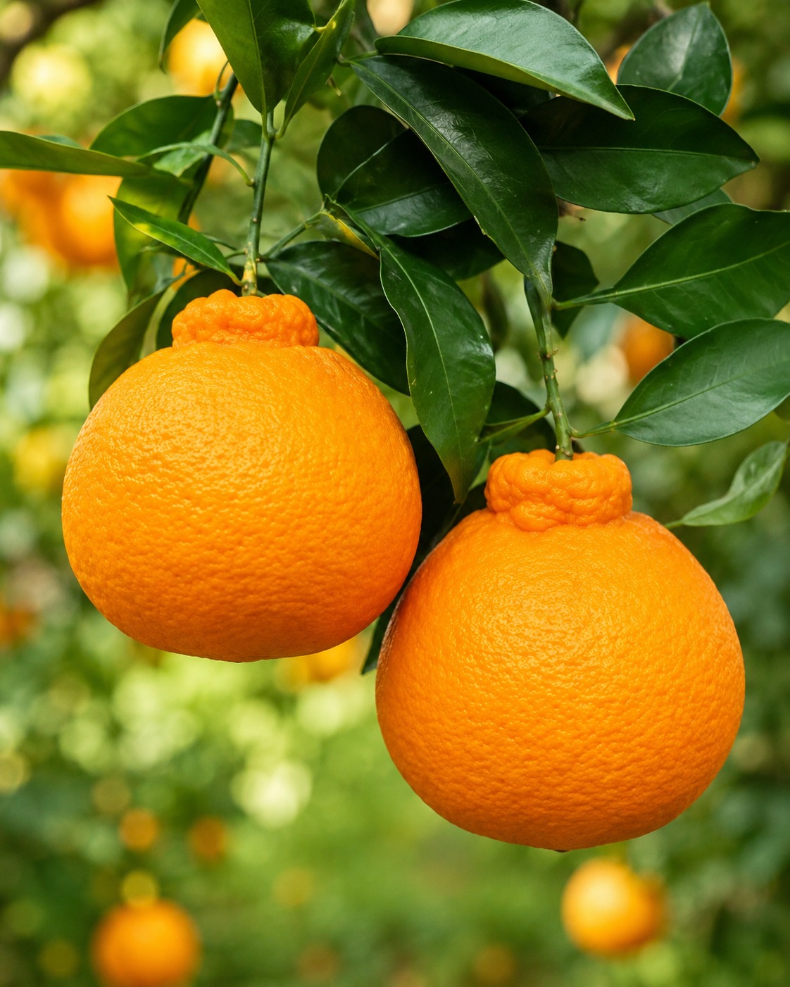 Japanese Dekopon Orange Plant – Premium Seedless Sweet Mandarin Hybrid for Home Gardening