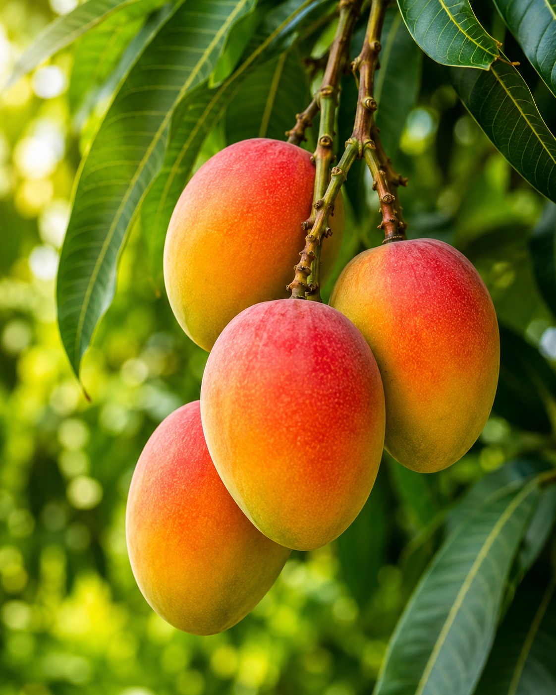 Pusa Shrestha Mango Plant – Premium Red Peel Fiberless Hybrid Mango Variety for Terrace Gardening, Pot Gardening & Commercial Farming