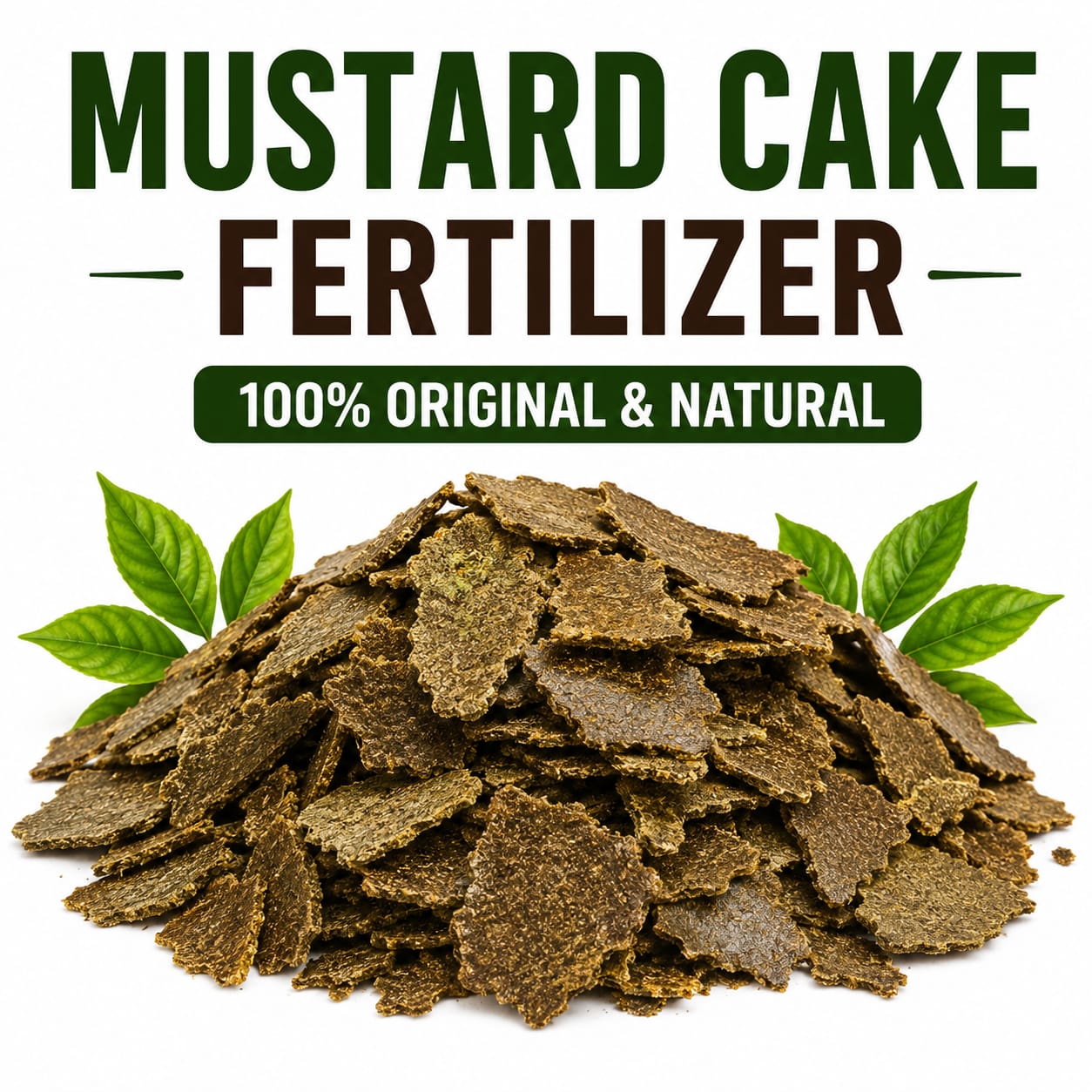 Mustard Cake (Sarso Khali) Organic Fertilizer – High Nitrogen Natural Plant Growth Booster