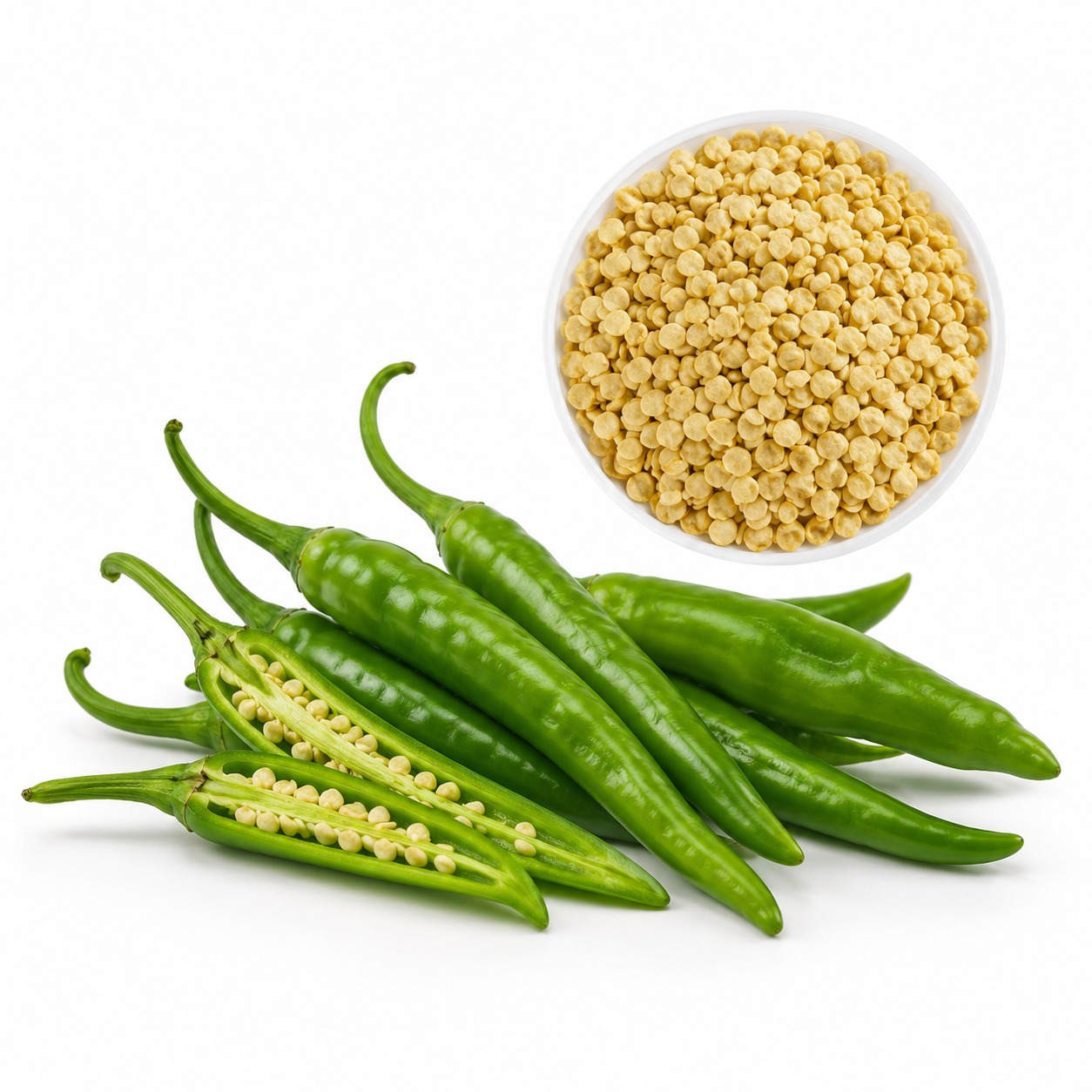 Green Chilli Seeds – High Germination Hybrid Mirch Seeds for Home Gardening