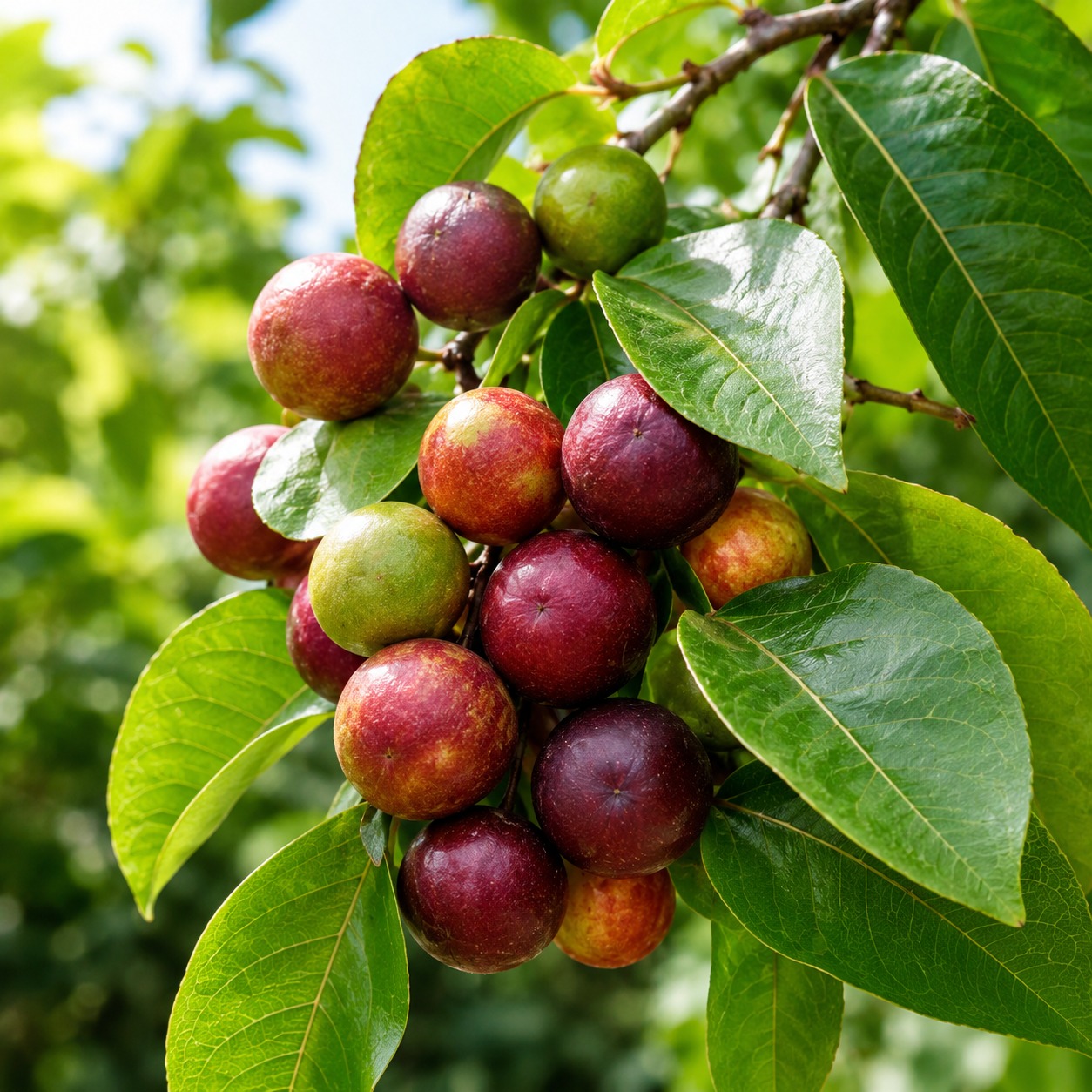 Manila Cherry Plant – Exotic Tennis Ball Cherry Fruit Plant