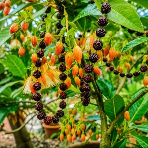 Rudraksha Plant (Elaeocarpus ganitrus) – Premium Grafted Sacred Rudraksha Tree