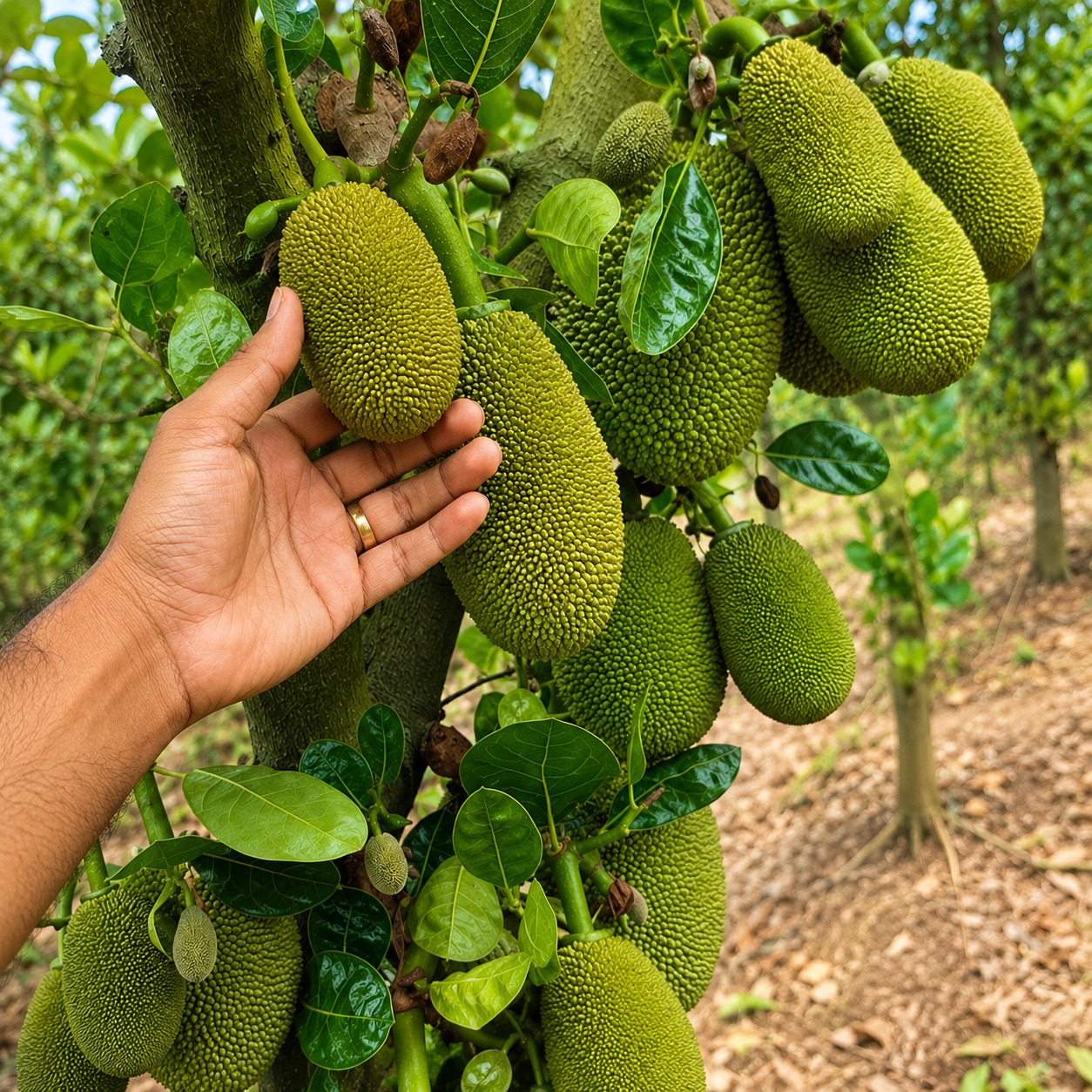 Vietnam Super Early Jackfruit Plant – Mature Plants Multi Branches