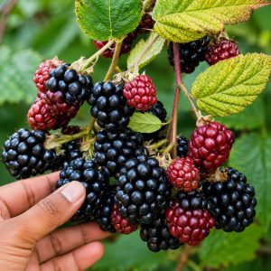 Blackberry Fruit Plant – Premium Grafted Sweet Blackberry Variety