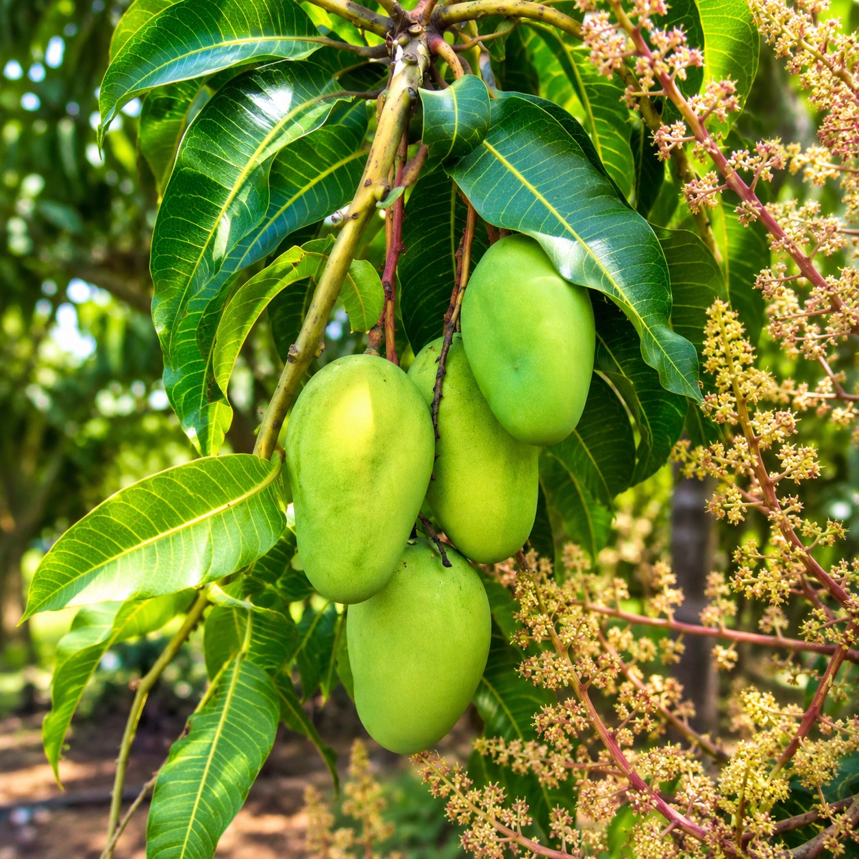 Four Seasons Mango Plant | Xoài Tứ Quý | Multi-Season Fruiting | Terrace Garden Special