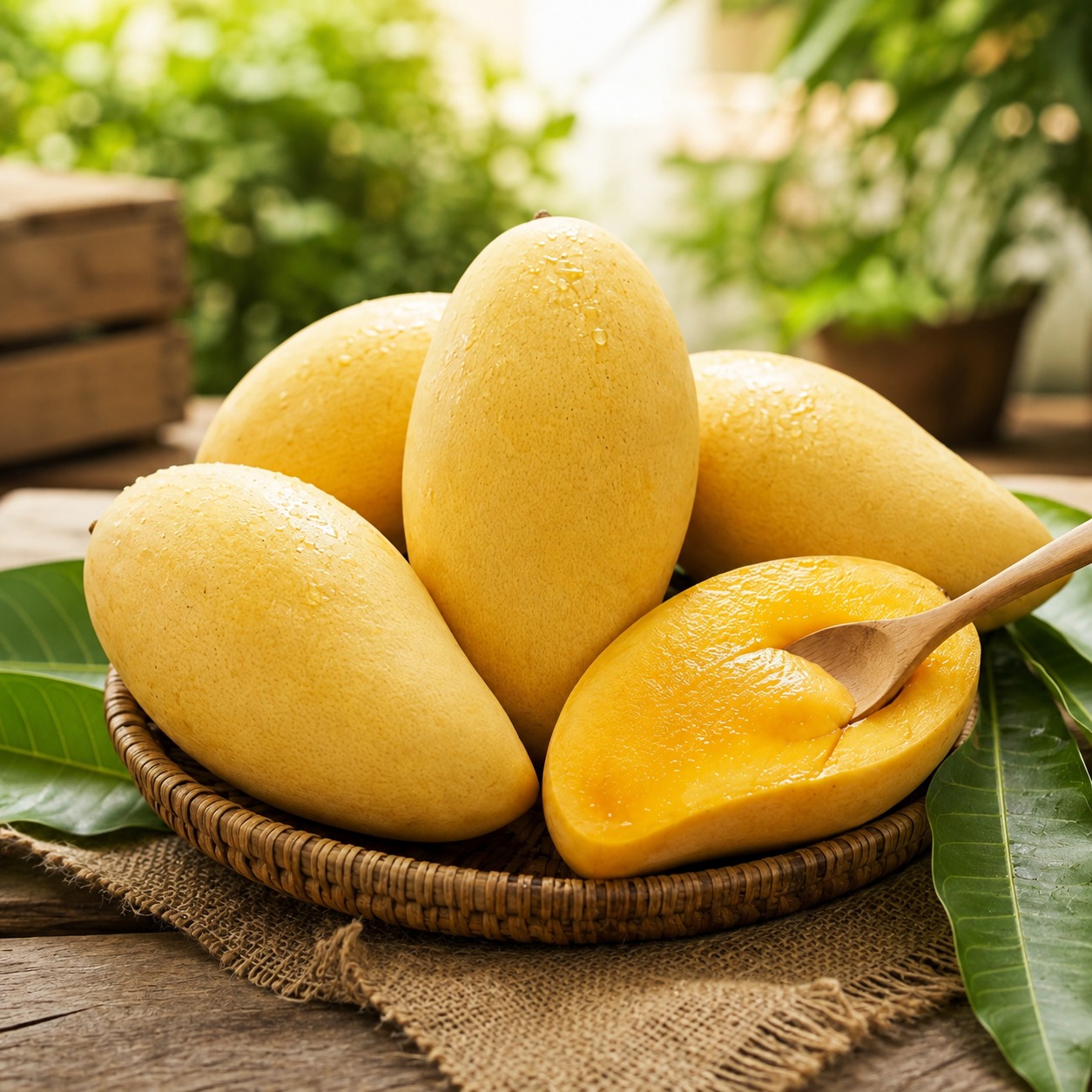 Carabao Mango Plant (MMSU Gold) Mango | Ultra Sweet Heavy Yield Variety