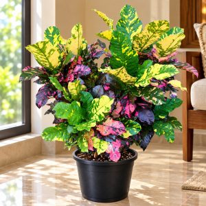 Gold Dust Croton Plant 2.O (Codiaeum Variegatum) | Colorful Yellow & Green Foliage Plant (Copy)