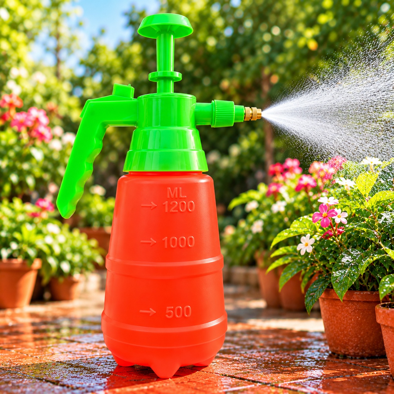 1.2 Litre Heavy Duty Garden Pressure Sprayer | Adjustable Nozzle | Hand Pump Sprayer for Gardening (Copy)